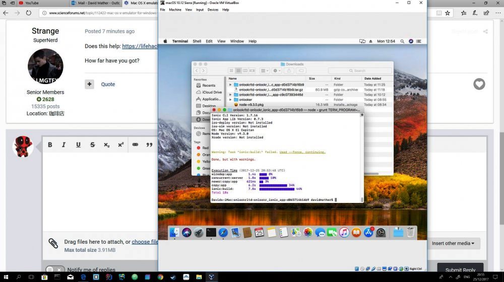 osx emulator for windows download